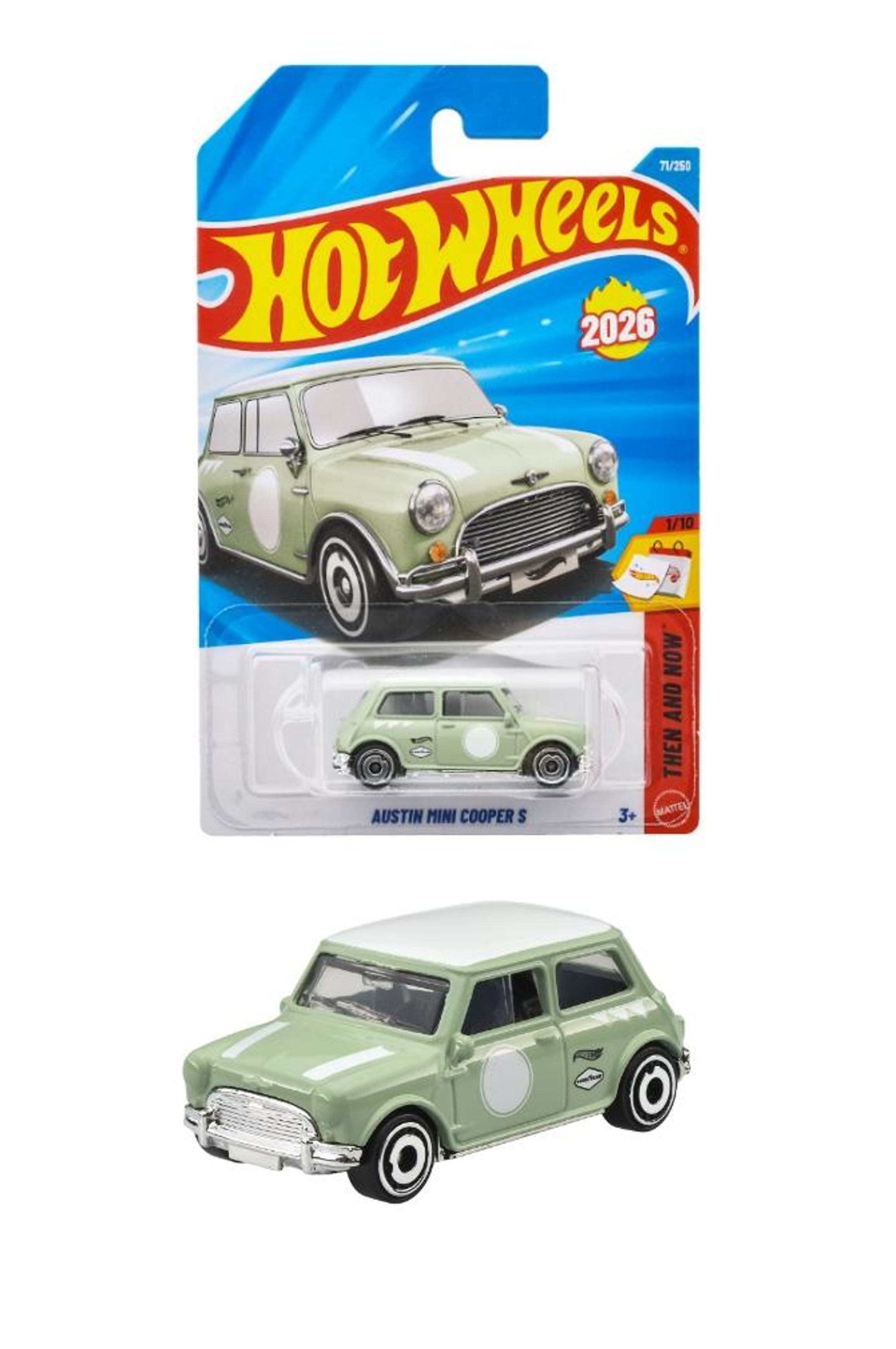 JMX34-9866 ホットウィール ベーシックカー オースティン ミニ クーパー S