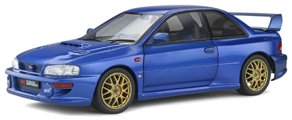 S1807401 SOLIDO 1/18 SUBARU インプレッサ 22B 1998 (ブルー)