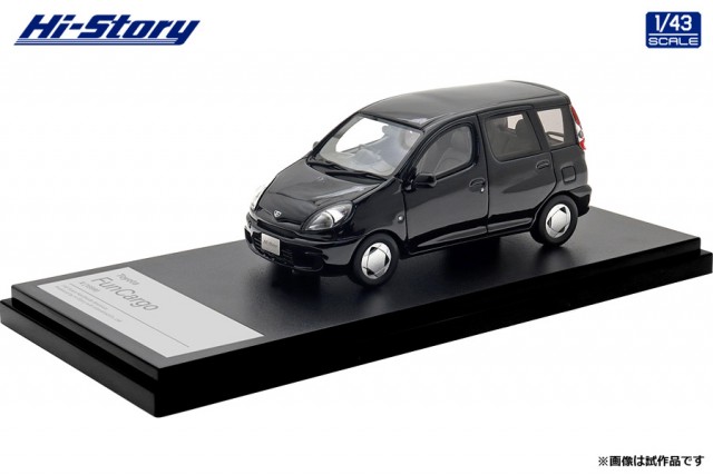 HS527BK Hi-Story 1/43 Toyota FunCargo X (1999) ブラックマイカ