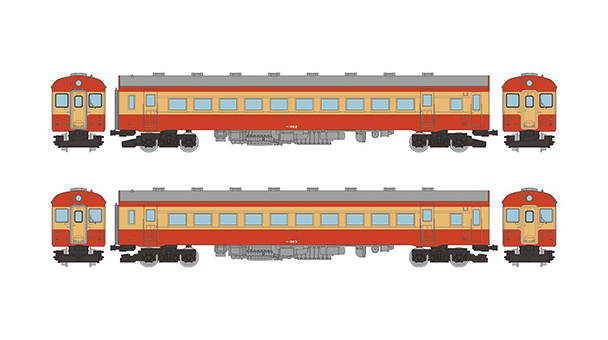 334354 鉄道コレクション 国鉄キハ08形 2両セット