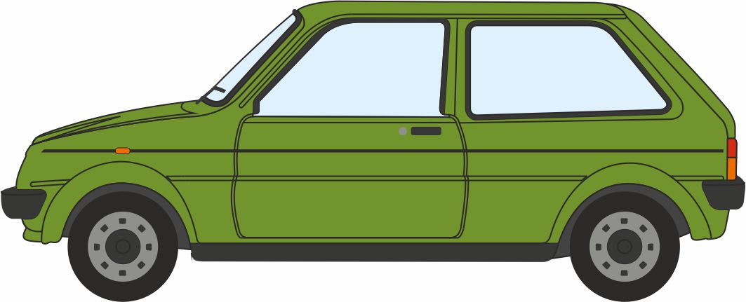 OX76MET004 OXFORD 1/76 オースティン ミニ メトロ アップルジャック