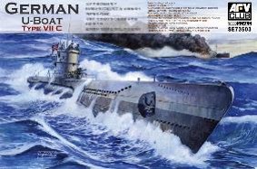 SE73503 AFV CLUB 1/350 ドイツ海軍Uボ-ト タイプVIIC
