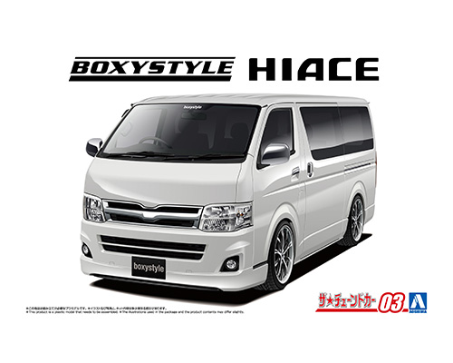 ザ☆チューンドカー No.3 1/24 boxystyle TRH200V ハイエース スーパーGL'10(トヨタ)
