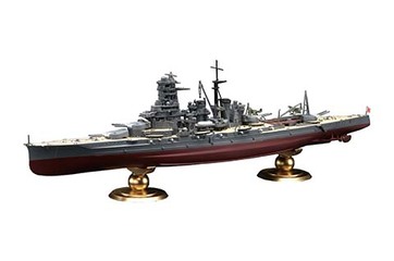 1/700 帝国海軍シリーズ№21 EX-1 日本海軍戦艦 霧島 フルハルモデル 特別仕様(エッチングパーツ付き)