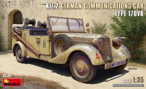 MA35492 ミニアート 1/35 Kfz.2 ドイツ軍通信車 170VK型