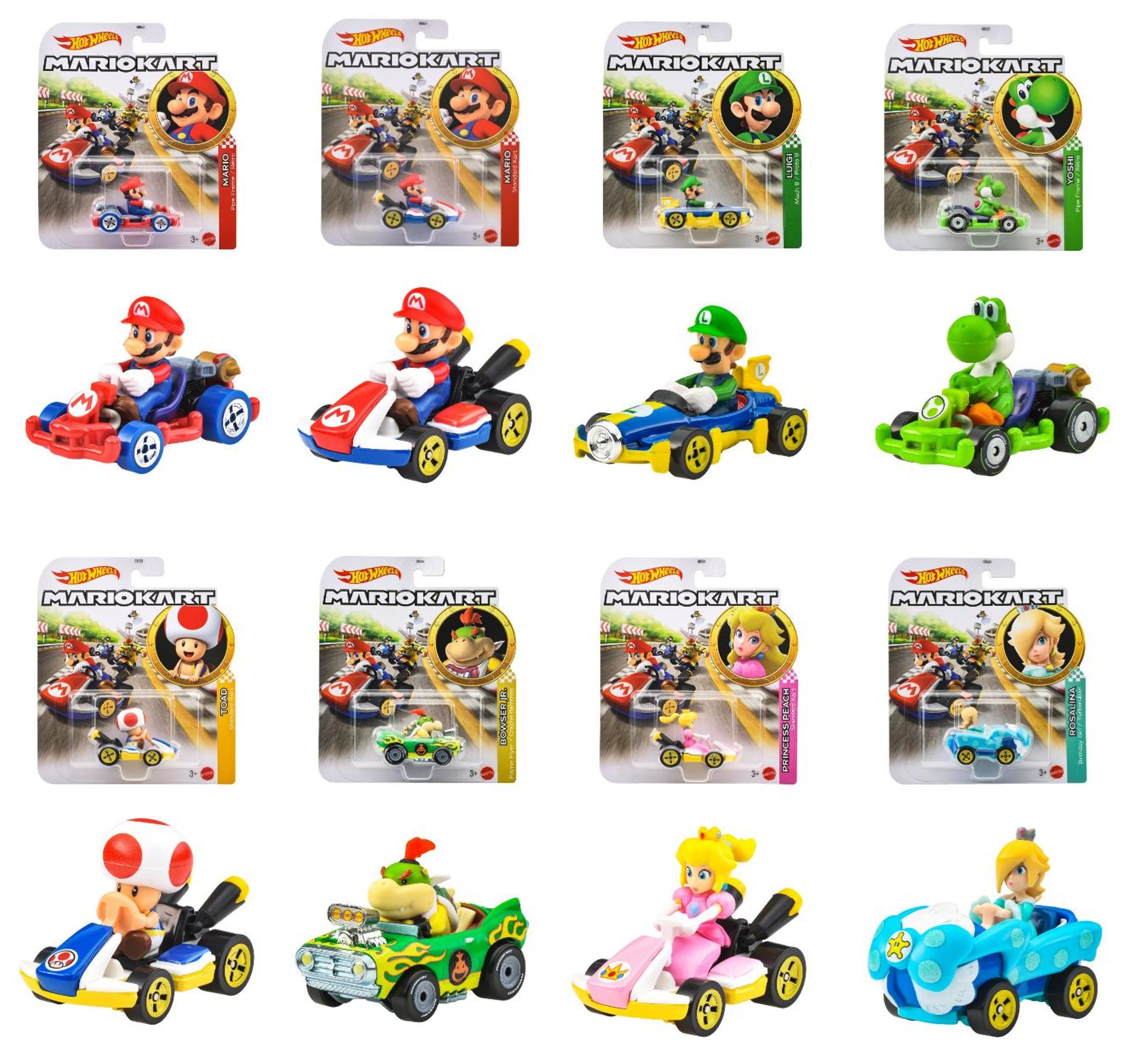 GBG25-988C ホットウィール マリオカート アソート (入数:8) 2026年04月発売