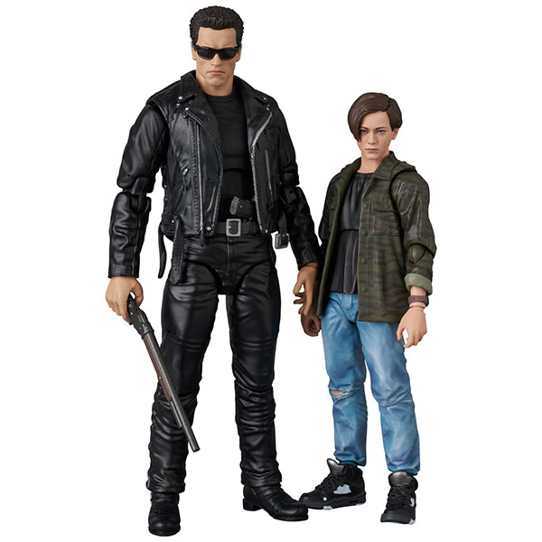 MAFEX T-800(T2 Ver.) & John Connor