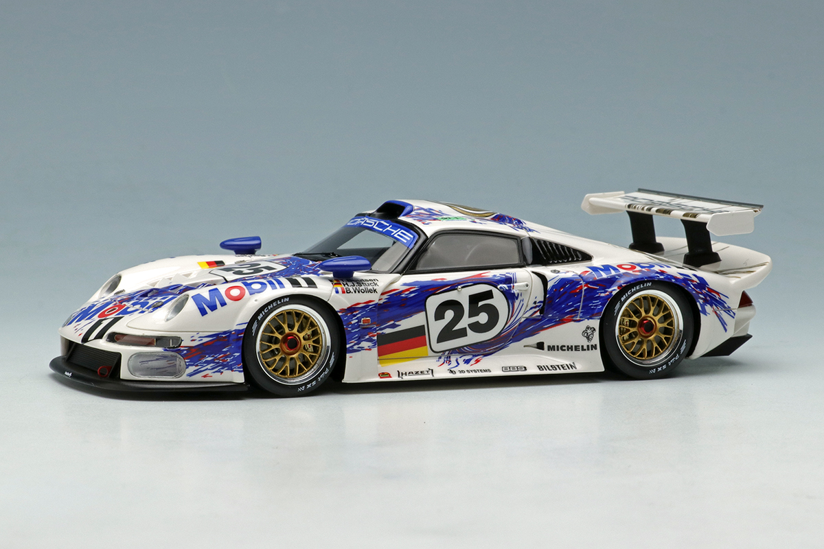 EM328A EIDOLON 1/43 Porsche 911 GT1 Le Mans 24h 1996 No.25 2位(GT1クラスウィナー)