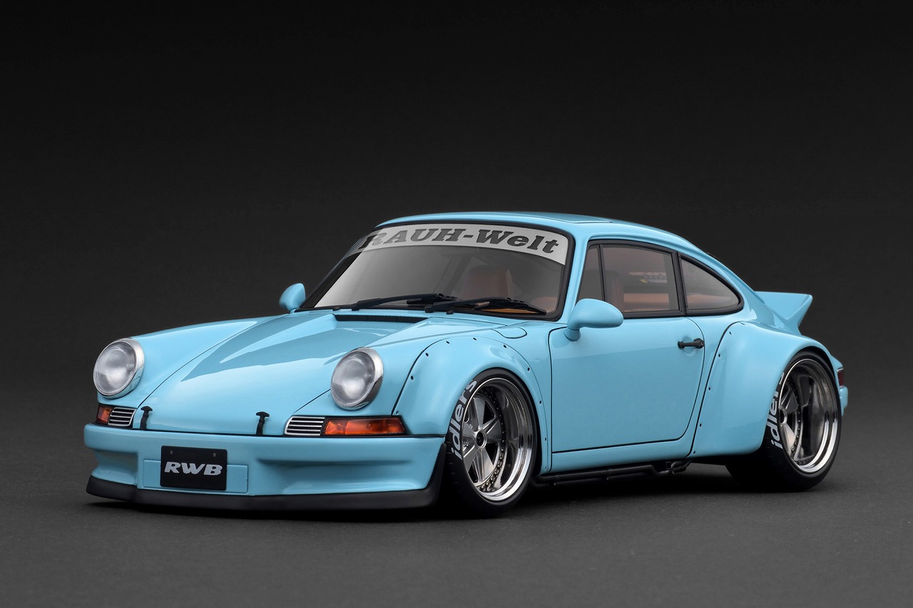 IG3878 IGモデル 1/18 RWB Backdate Light Blue