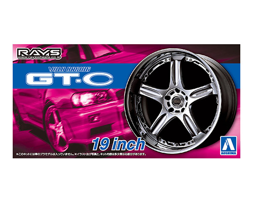 ザ☆チューンドパーツ No.70 1/24 ボルクレーシング GT-C 19インチ