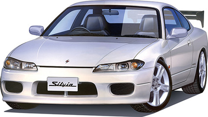 ID-340 1/24 インチアップシリーズ №340 ニッサン シルビア スペックR(S15)(GT・Wウイング付き)