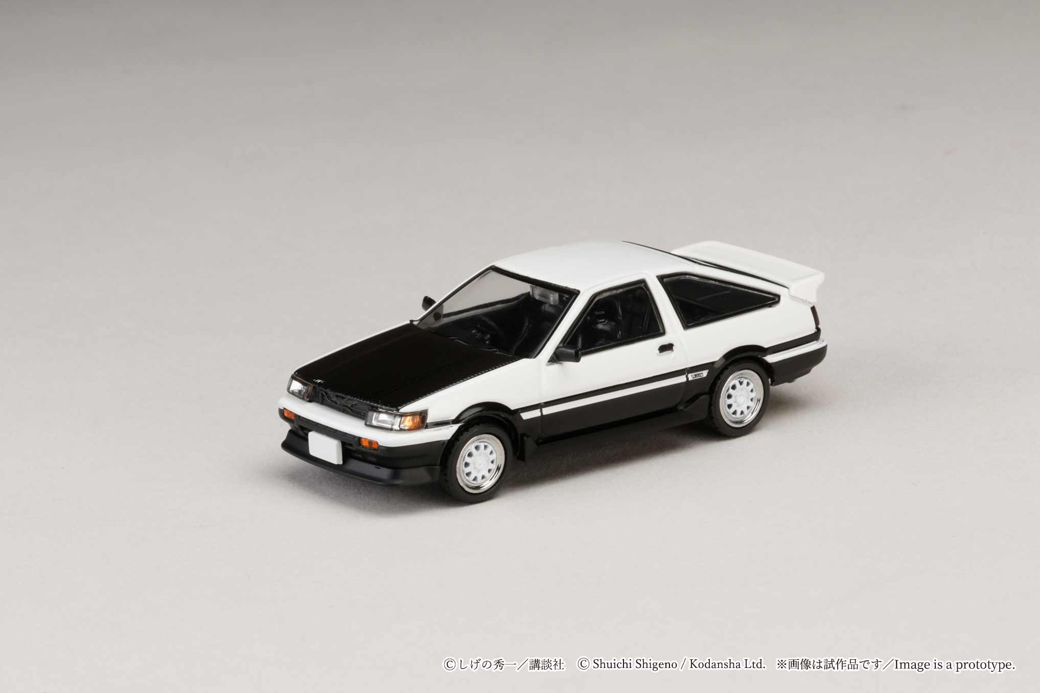HJDMD008A HJ64 1/64 Toyota COROLLA LEVIN (AE86)/頭文字D 秋山 渉 VS 高橋 啓介