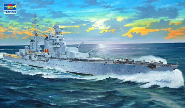 05381 トランペッター 1/350 イタリア海軍 重巡洋艦 ポーラ