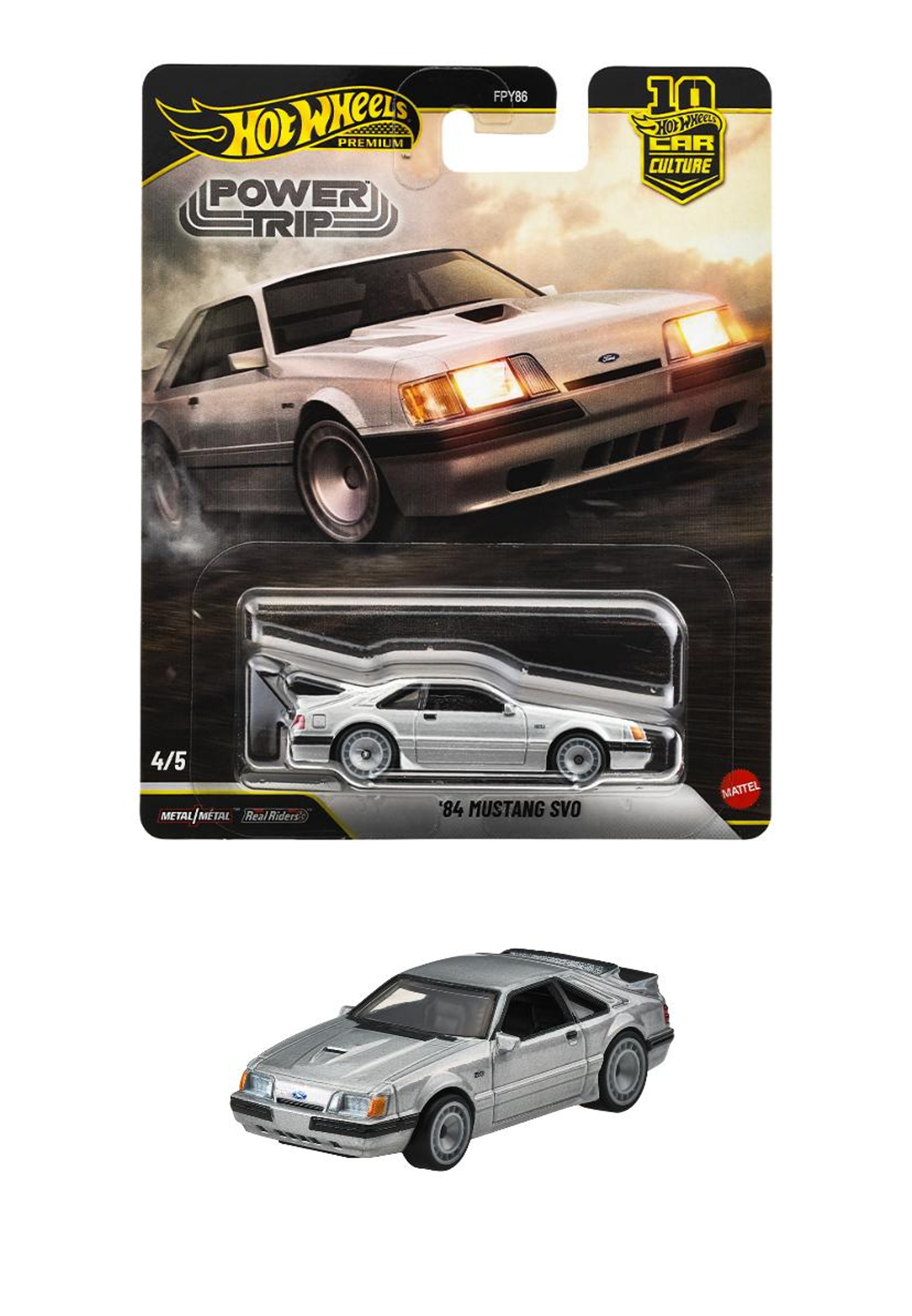 JKF31-9866 ホットウィール カーカルチャー パワートリップ '84マスタング SVO