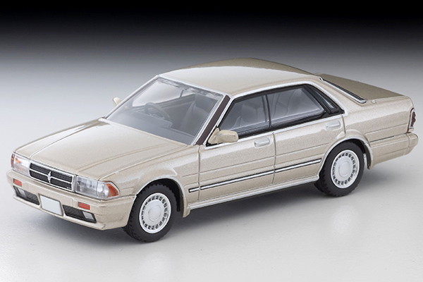 LV-N368b 日産 セドリック HT V20 ツインカムターボ グランツーリスモSV (イエロイッシュシルバー) 89年式