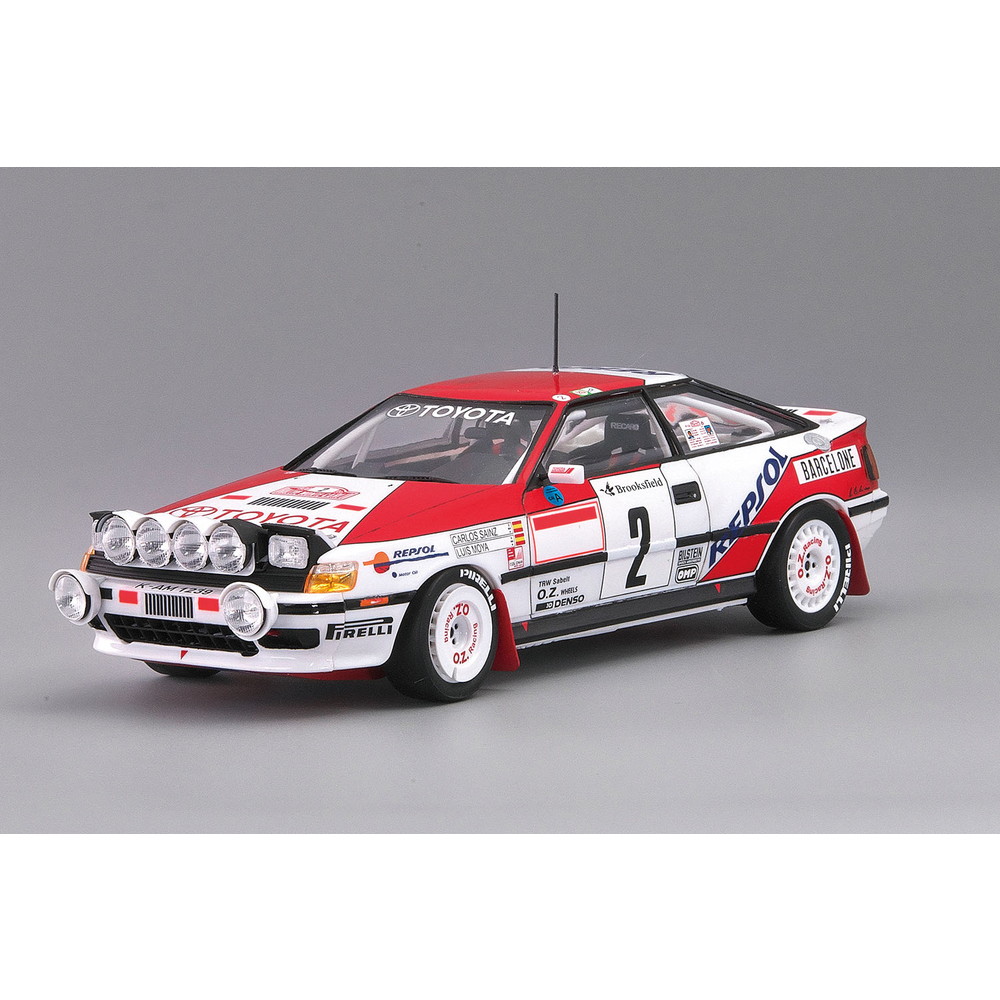 BX24044 プラッツ/BeeMax 1/24 トヨタ セリカ GT-FOUR ST165 1991 モンテカルロ ラリー ウィナー