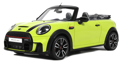 OTM1303 OTTO mobile 1/18 ミニ JCW カブリオ 2021 (イエロー) 限定生産品