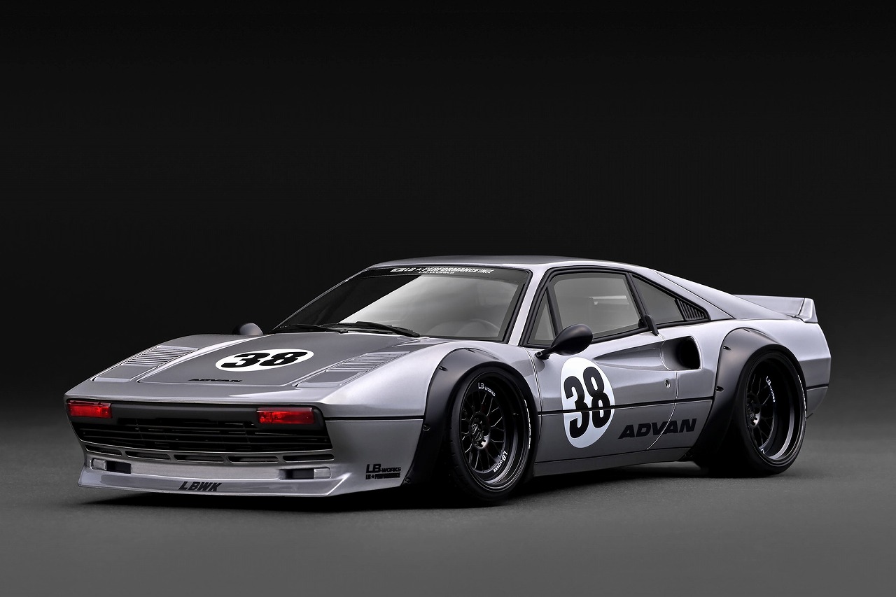 IG3746 IGモデル 1/18 LB-WORKS 308 Silver