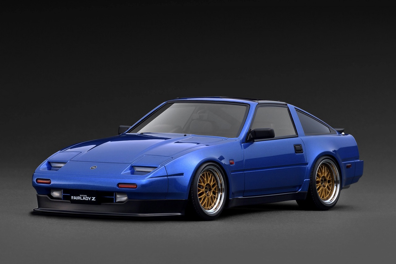 IG3898 IGモデル 1/18 NISSAN Fairlady Z 2-Seater 300ZR (Z31) Light Blue Metallic