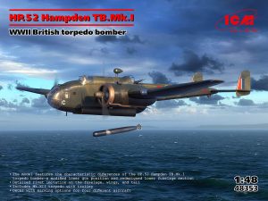 48353 ICM 1/48 WWⅡ イギリス軍 雷撃機 HP.52 ハンプデン TB.Mk.Ⅰ