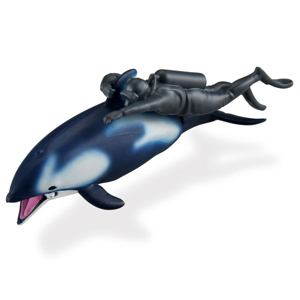 アニア AL-40 カマイルカ(ダイバー付き)(水に浮くVer.)