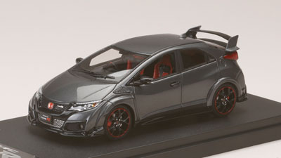 PM4348GM 1/43 ホンダシビックタイプ R (FK2)  ポリッシュメタルメタリック