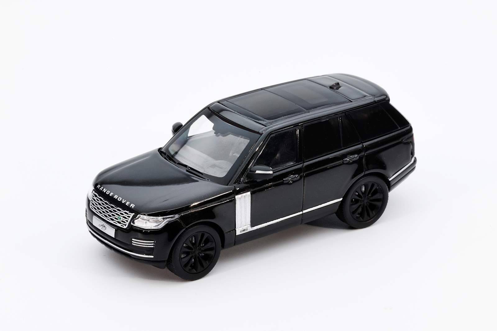 GE-001-3 GCD x enchery 1/64 Land Rover Range Rover(Black)-LHD- ブラック