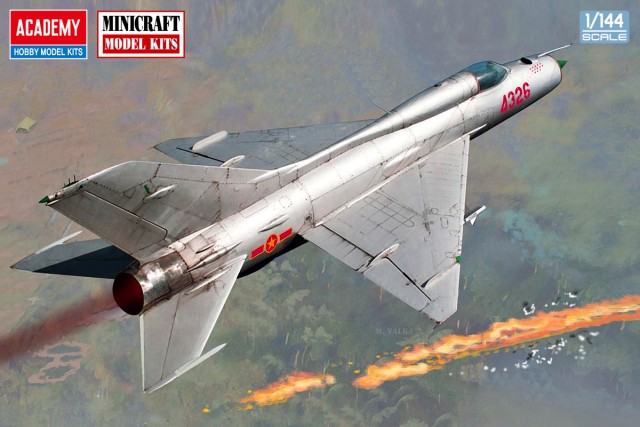 12664 アカデミー 1/144 MiG-21PF フィッシュベッドD
