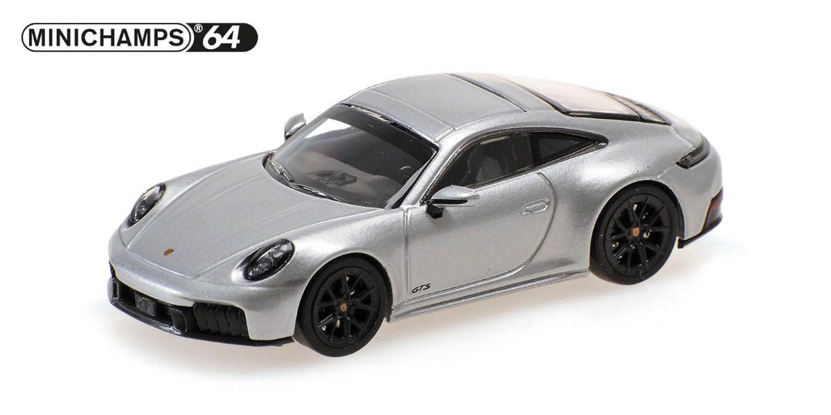 640064121 MINICHAMPS 1/64 ポルシェ 911 (992.2) カレラ GTS 2025 グレーメタリック