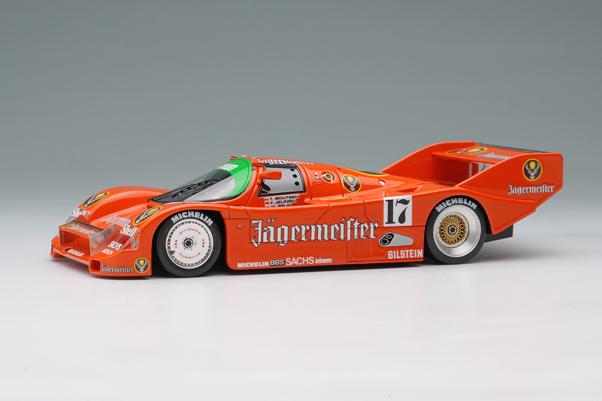VM052 VISION 1/43 Porsche 962C 'Brun Motorsport - Jagermeister' 1000km Spa 1986 winner No.17
