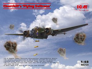 48354 ICM 1/48 HP.52 ハンプデン「空飛ぶスーツケース」
