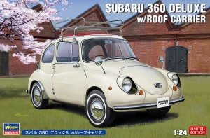 20622 1/24 スバル 360 デラックス w/ルーフキャリア
