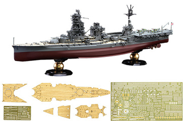 FH-29 EX-2 1/700 日本海軍航空戦艦 伊勢 フルハルモデル 特別仕様(エッチングパーツ・木甲板シール付き)