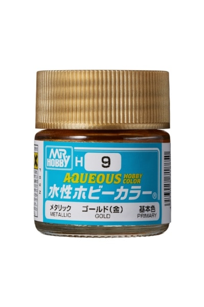※新価格※ H009J 水性ホビーカラー ゴールド(金)