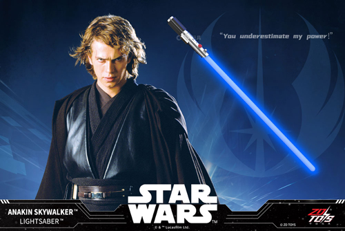 ZD TOYS 「スター・ウォーズ」ライトセーバー ③アナキン・スカイウォーカー (青)