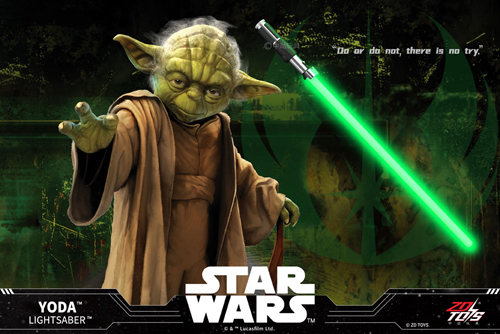 ZD TOYS 「スター・ウォーズ」ライトセーバー ④ヨーダ (緑)