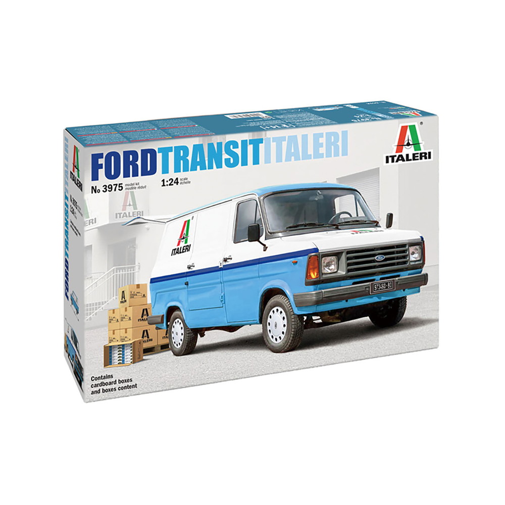 IT3975 イタレリ 1/24 フォード トランジット 'イタレリ' 配送車