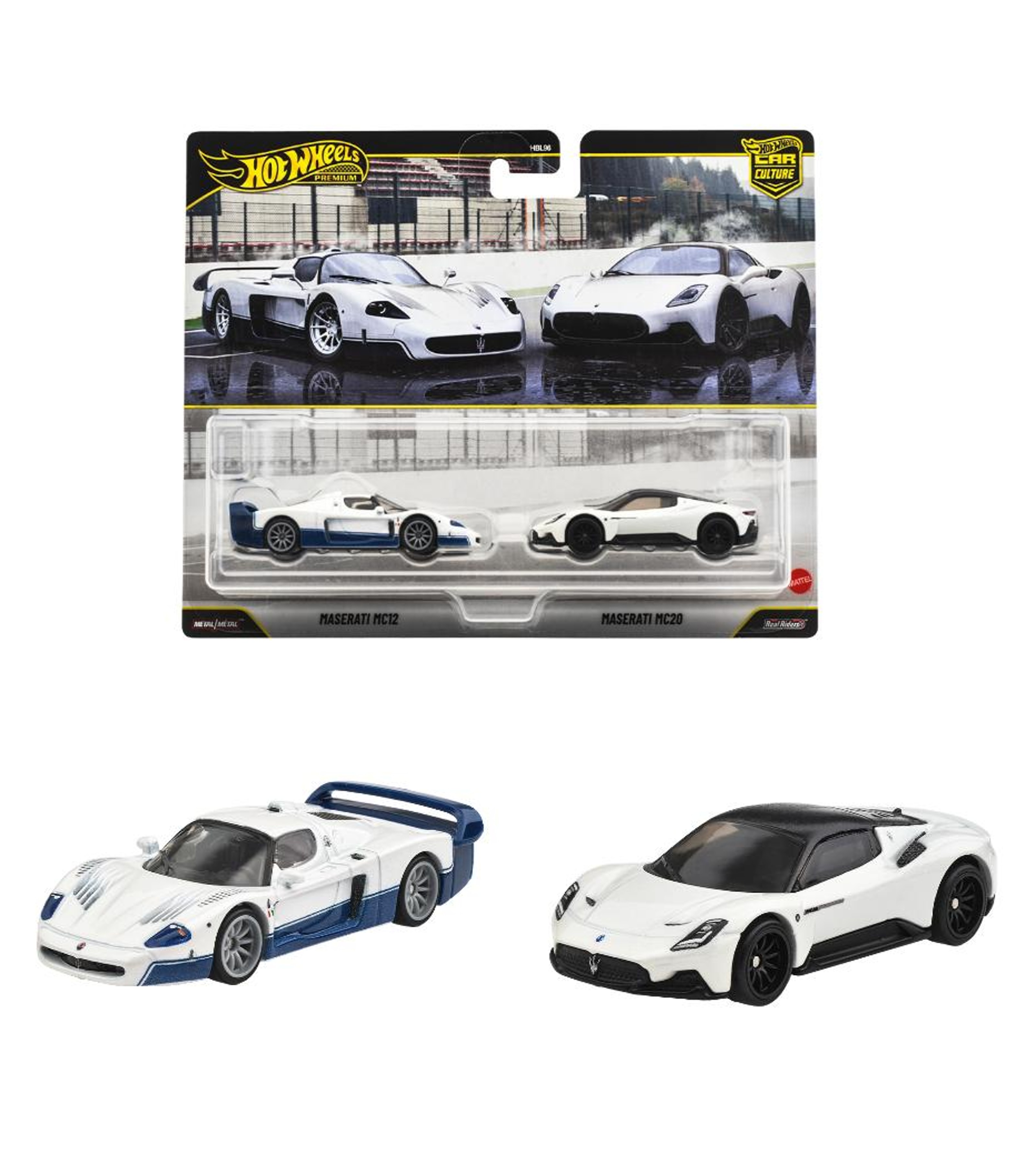 JHW55-9866 ホットウィール プレミアム2パック マセラティ MC12 / マセラティ MC20