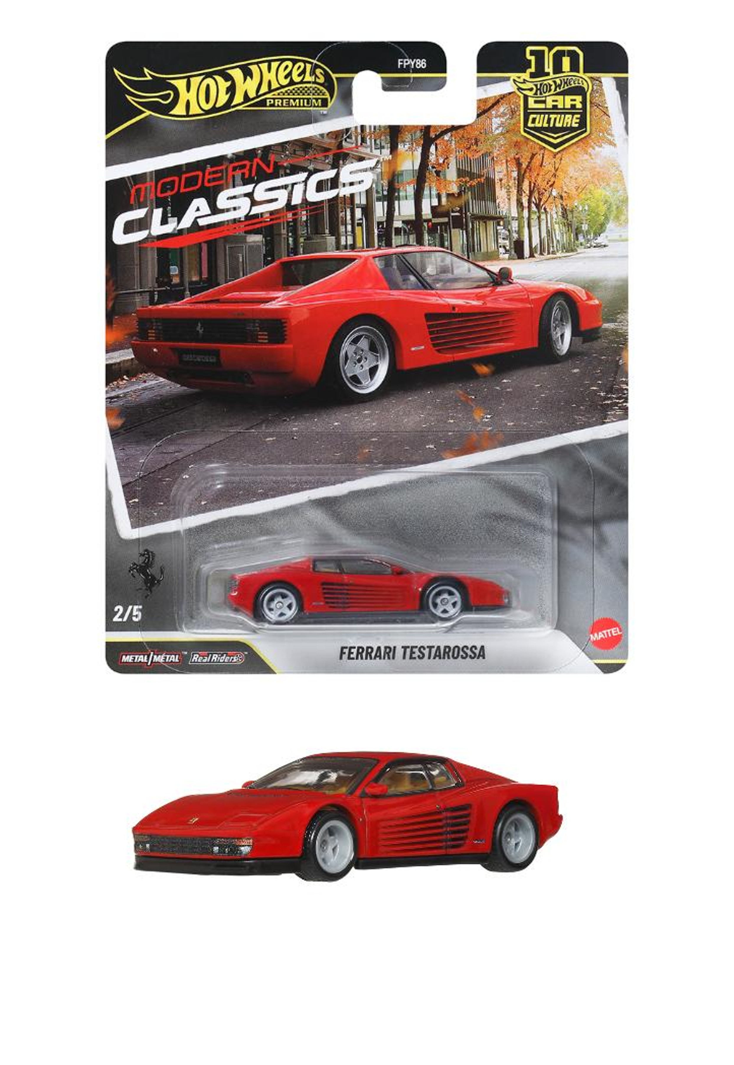 JKF00-9866 ホットウィール カーカルチャー モダン・クラシックス フェラーリ テスタロッサ