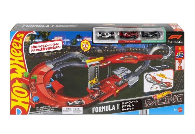 JMC90-9864 ホットウィール Formula 1R ダウンヒル サーキット