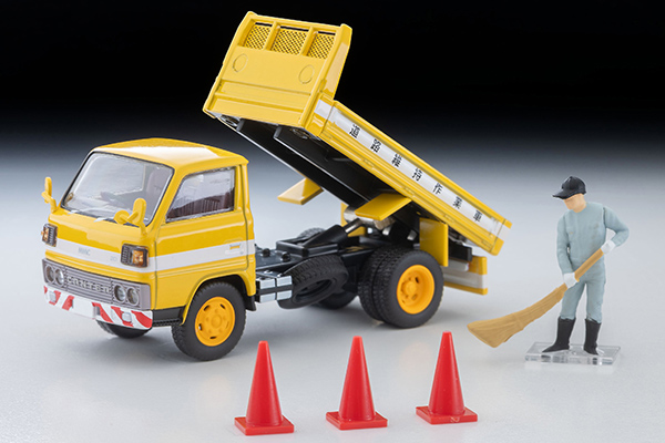 LV-N369a 三菱ふそう キャンター ダンプトラック 道路維持作業車 フィギュア付