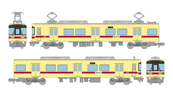 340911 鉄道コレクション西日本鉄道7050形貝塚線2両セット