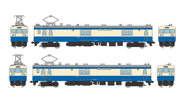340935 鉄道コレクションJRクモユニ143形(横須賀色)2両セット