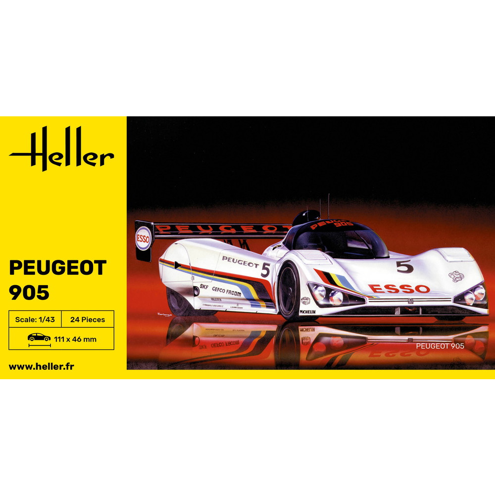 HE80110 エレール 1/43 プジョー 905