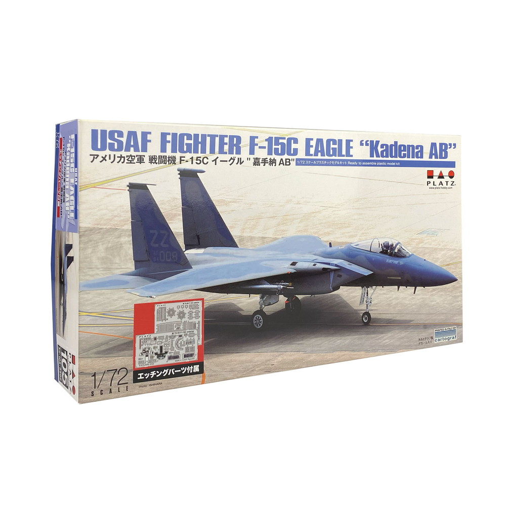 AC-105 プラッツ 1/72 アメリカ空軍 戦闘機 F-15C イーグル '嘉手納AB' エッチングパーツ付属