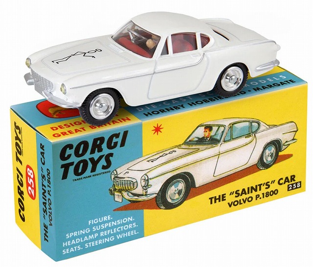 CG54321004 CORGI 1/46 258 - ボルボ P1800 1961 'セイント 天国野郎'