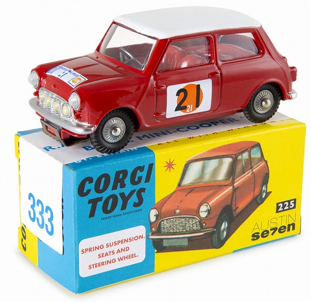 CG54321047 CORGI 1/42 #333 RACインターナショナルラリー BMCミニクーパー S