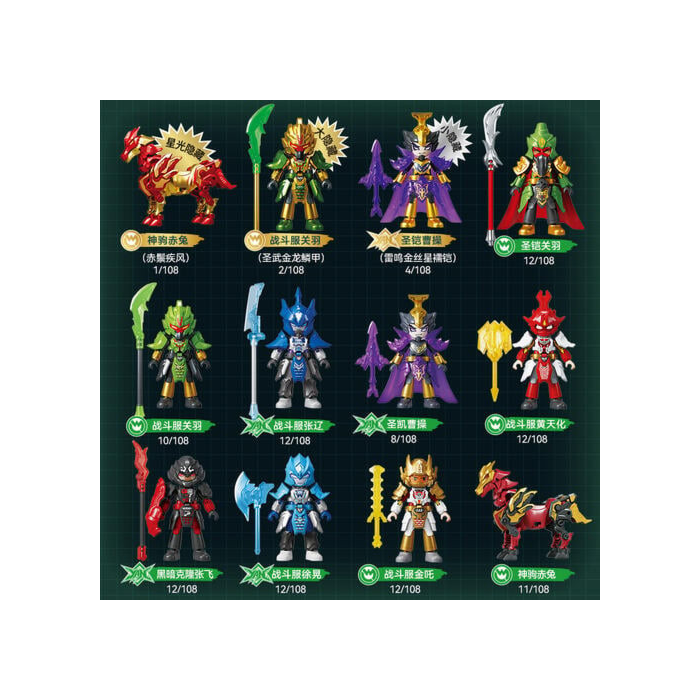 85028 Blokees Hero Infinity (Blind box) 85028 - Galaxy Version Tubro(GVT) 03 - Born of Dragon (9個入
