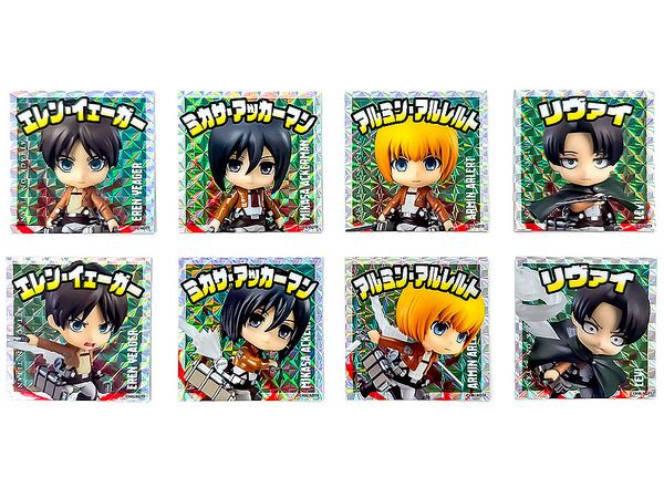 進撃の巨人 ねんどろいどぷらす トレーディングステッカー