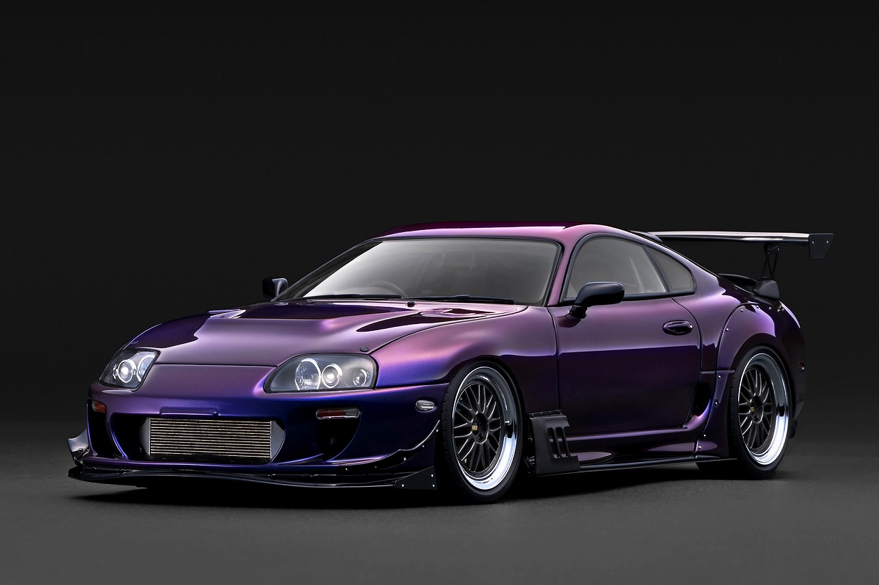 IG3947 IGモデル 1/18 Toyota Supra RZ (JZA80) Purple Metallic
